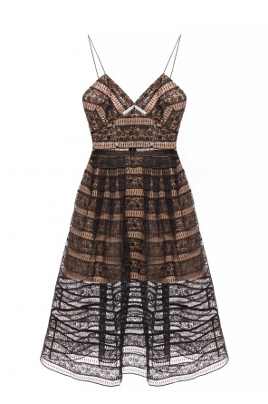 Strappy lace dress, zdjęcie 1 Strappy lace dress od Self Portrait